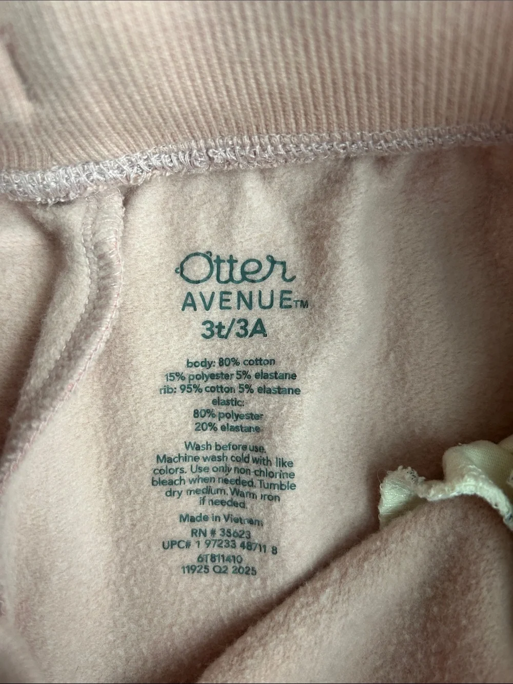 Otter Avenue by Carter’s Pink Jogger Sweatpants, 3T